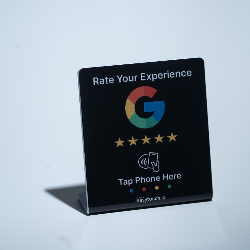 NFC Tap Google Review Stand